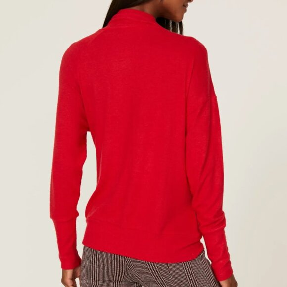 NOM Red Lou Maternity Sweater size small - Picture 3 of 4